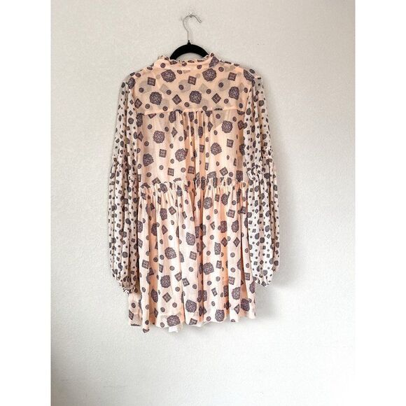 Free People Turn Turn Mini Dress, Size Small - Picture 6 of 6